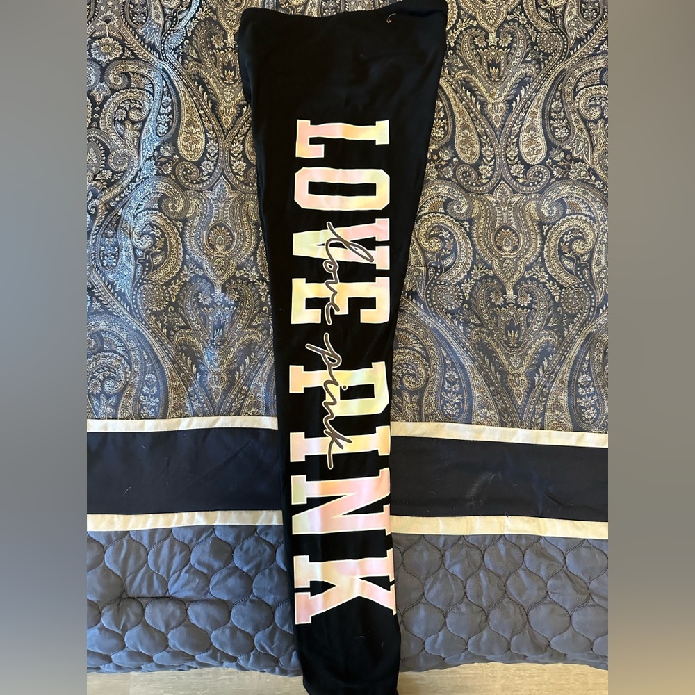 Pink high wasted leggings